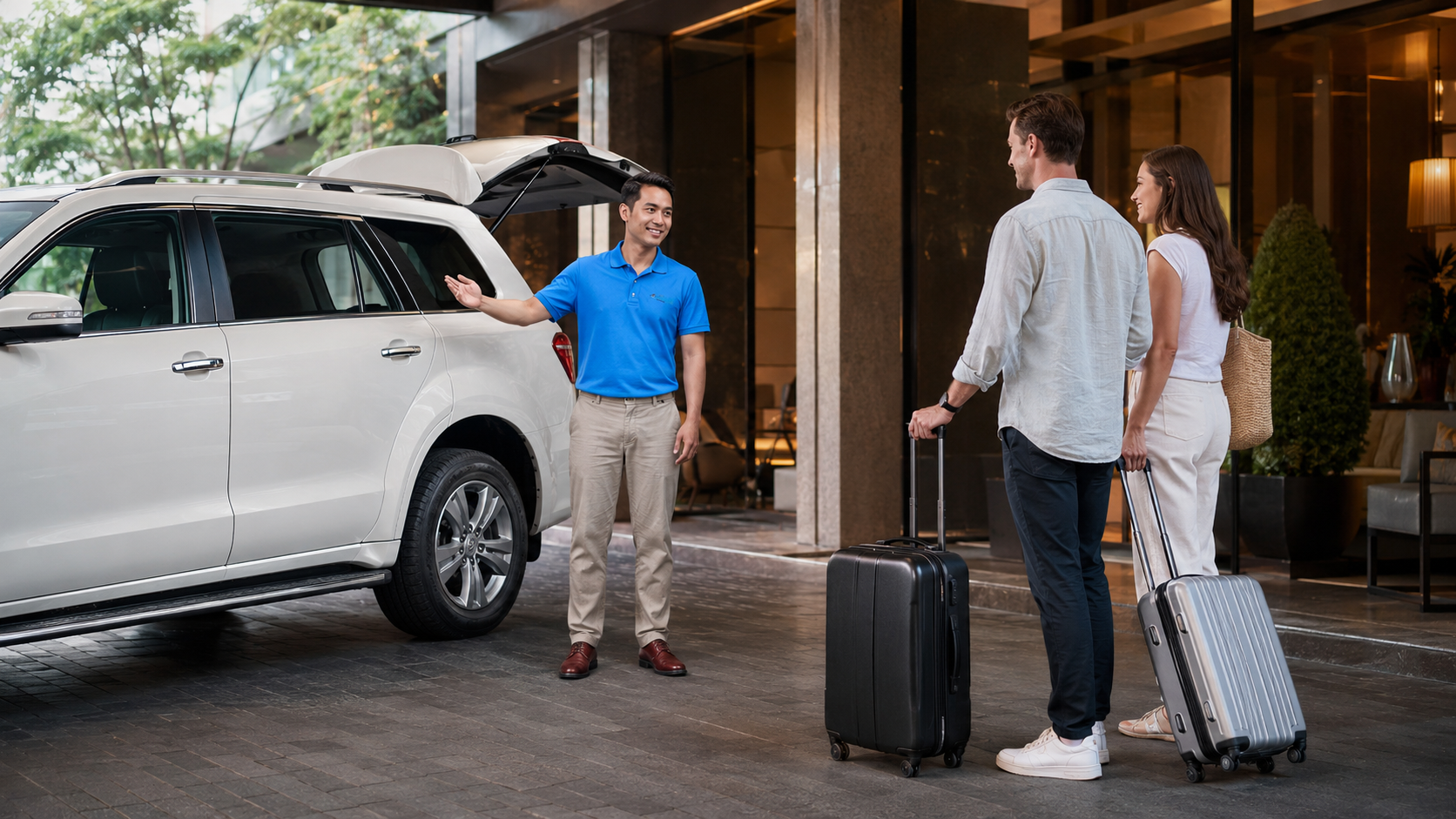 Private SUV transfer with hotel pick-up in Bangkok
